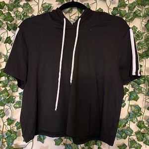 Woman’s hooded tee shirt